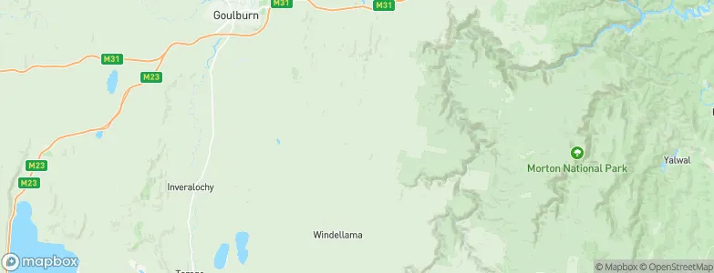 Goulburn Mulwaree, Australia Map