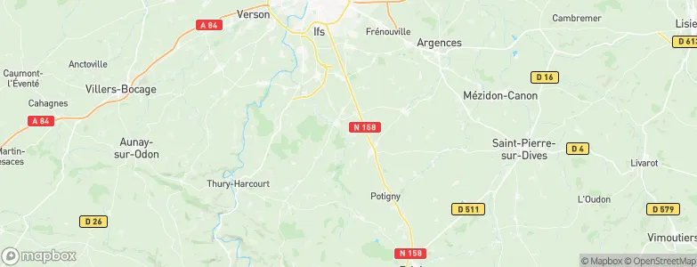 Gouvix, France Map