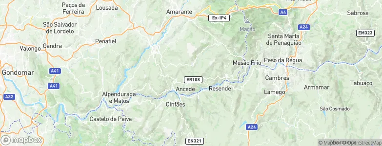 Gove, Portugal Map