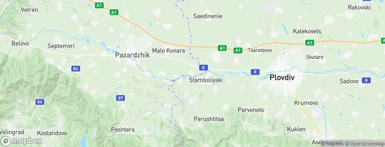 Govedare, Bulgaria Map