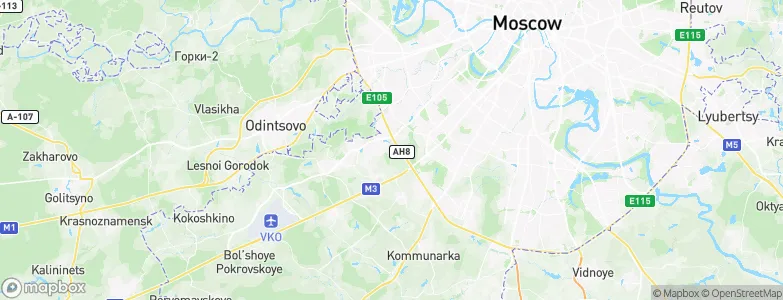 Govorovo, Russia Map