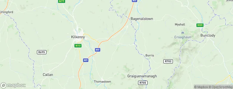 Gowran, Ireland Map