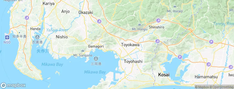 Goyuchō, Japan Map
