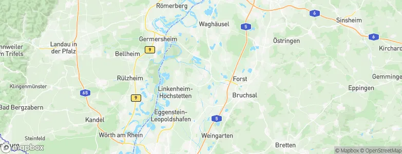 Graben, Germany Map