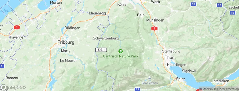 Graben, Switzerland Map