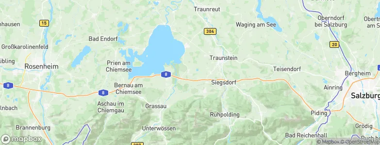 Grabenstätt, Germany Map