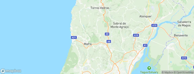 Gradil, Portugal Map