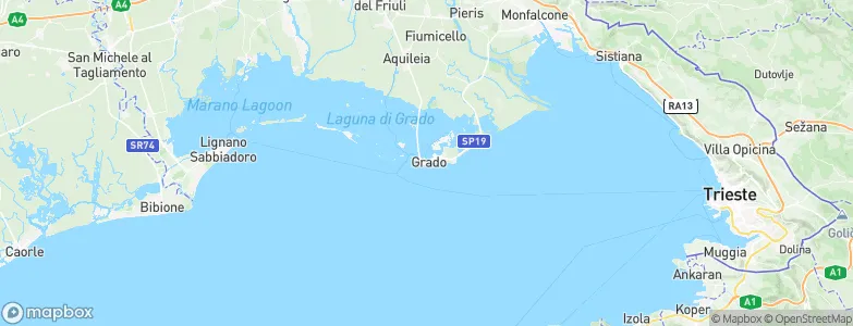 Grado, Italy Map