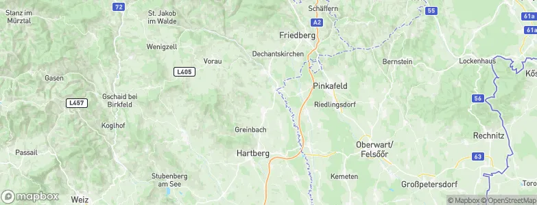 Grafendorf bei Hartberg, Austria Map
