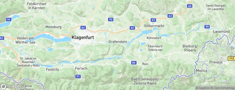 Grafenstein, Austria Map