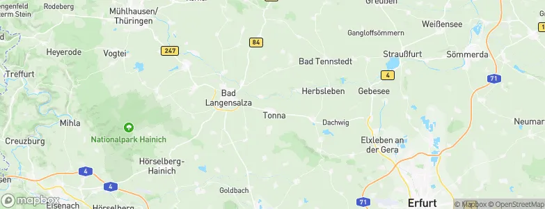 Gräfentonna, Germany Map