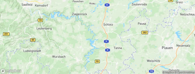 Gräfenwarth, Germany Map