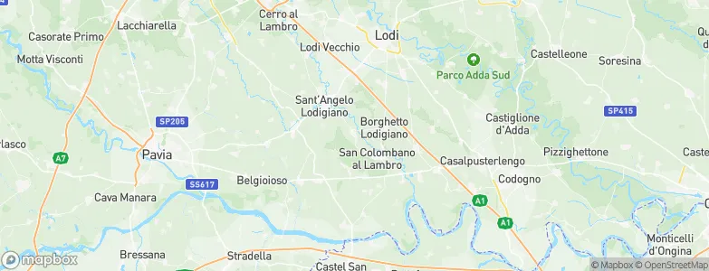 Graffignana, Italy Map