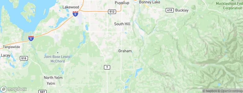 Graham, United States Map