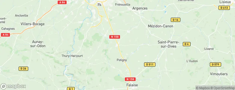 Grainville-Langannerie, France Map