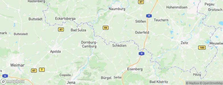 Graitschen, Germany Map