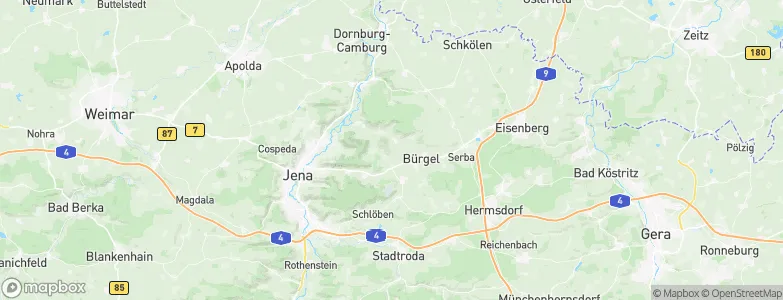 Graitschen, Germany Map
