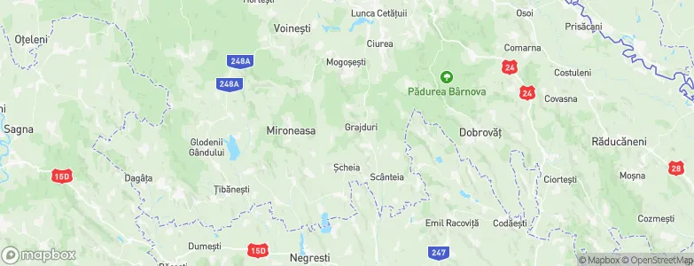 Grajduri, Romania Map