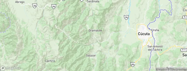 Gramalote, Colombia Map