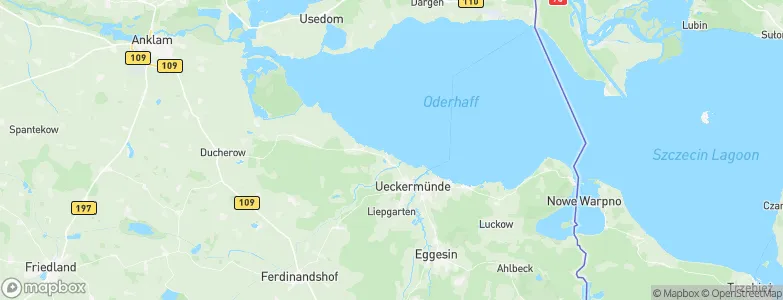 Grambin, Germany Map