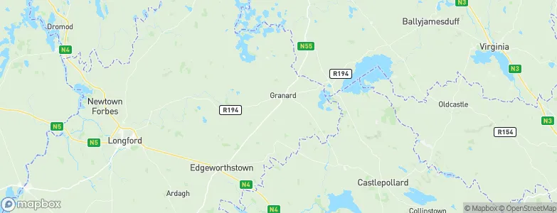 Granard, Ireland Map