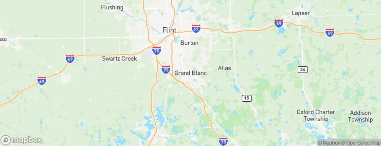 Grand Blanc, United States Map