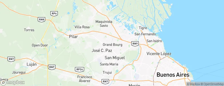 Grand Bourg, Argentina Map