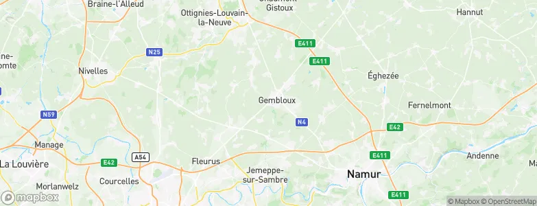 Grand-Manil, Belgium Map
