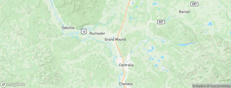 Grand Mound, United States Map
