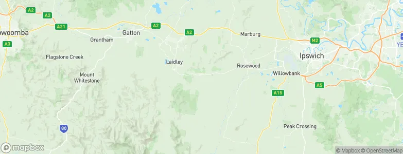 Grandchester, Australia Map