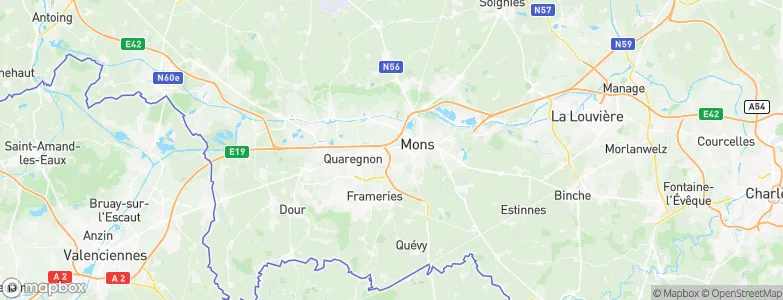 Grands Prés, Belgium Map