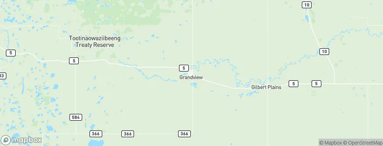 Grandview, Canada Map