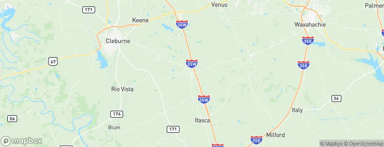 Grandview, United States Map