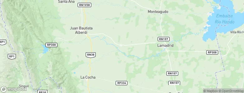 Graneros, Argentina Map