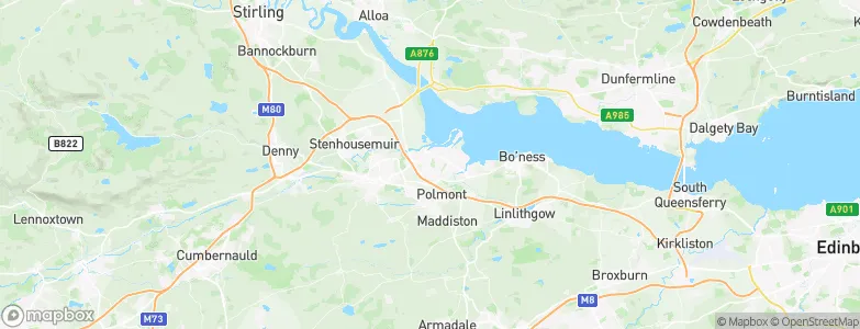 Grangemouth, United Kingdom Map