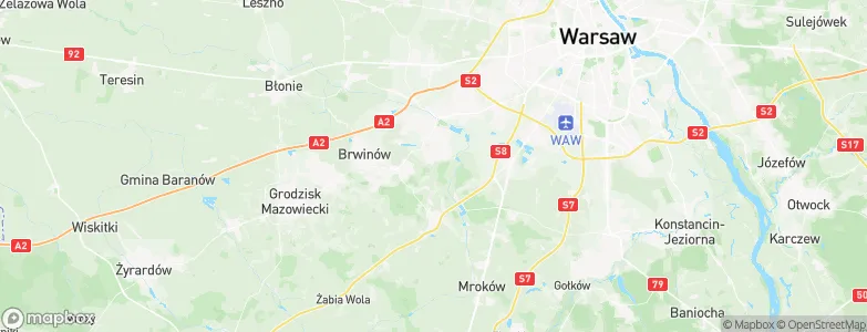 Granica, Poland Map