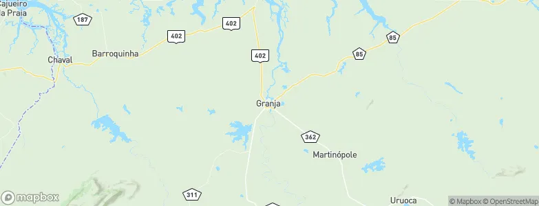 Granja, Brazil Map