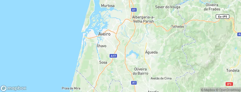 Granja de Baixo, Portugal Map