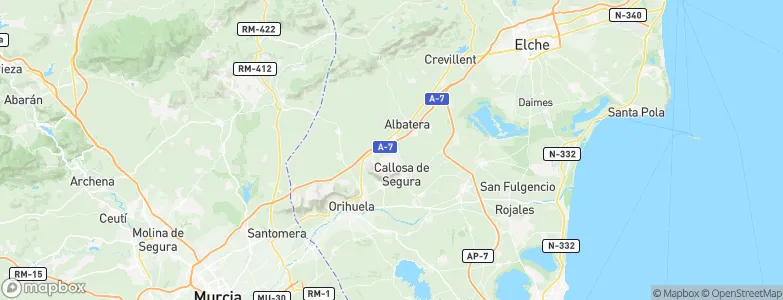 Granja de Rocamora, Spain Map