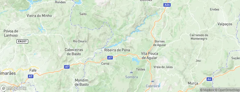 Granja Nova, Portugal Map
