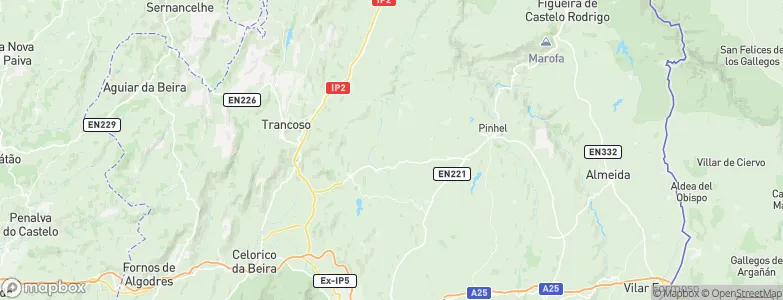 Granja, Portugal Map