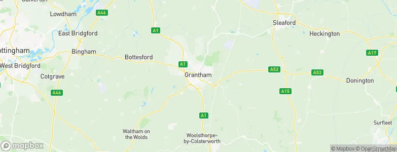 Grantham, United Kingdom Map