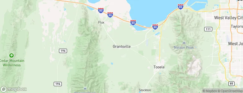 Grantsville, United States Map