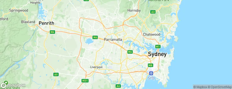 Granville, Australia Map