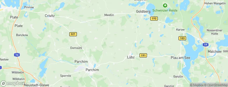 Granzin, Germany Map