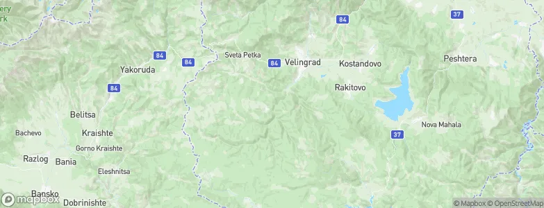 Grashevo, Bulgaria Map