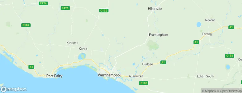 Grassmere, Australia Map