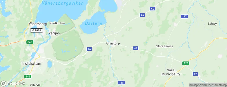 Grästorp, Sweden Map