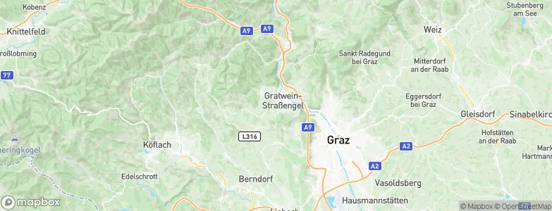 Gratwein, Austria Map