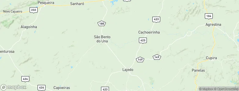 Gravatá, Brazil Map